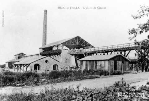 Usine de ciment (Brin-sur-Seille)